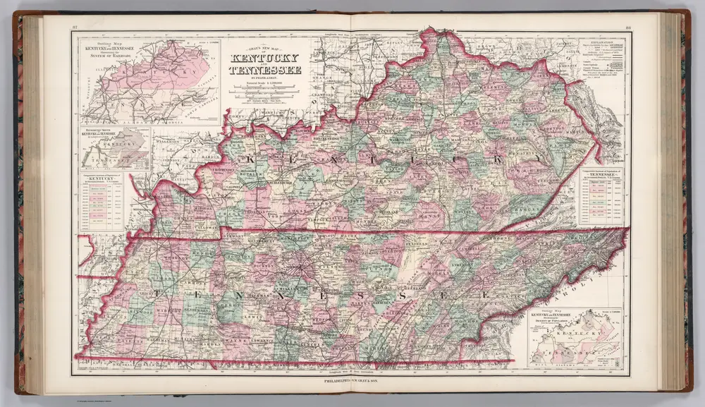 Kentucky and Tennessee.