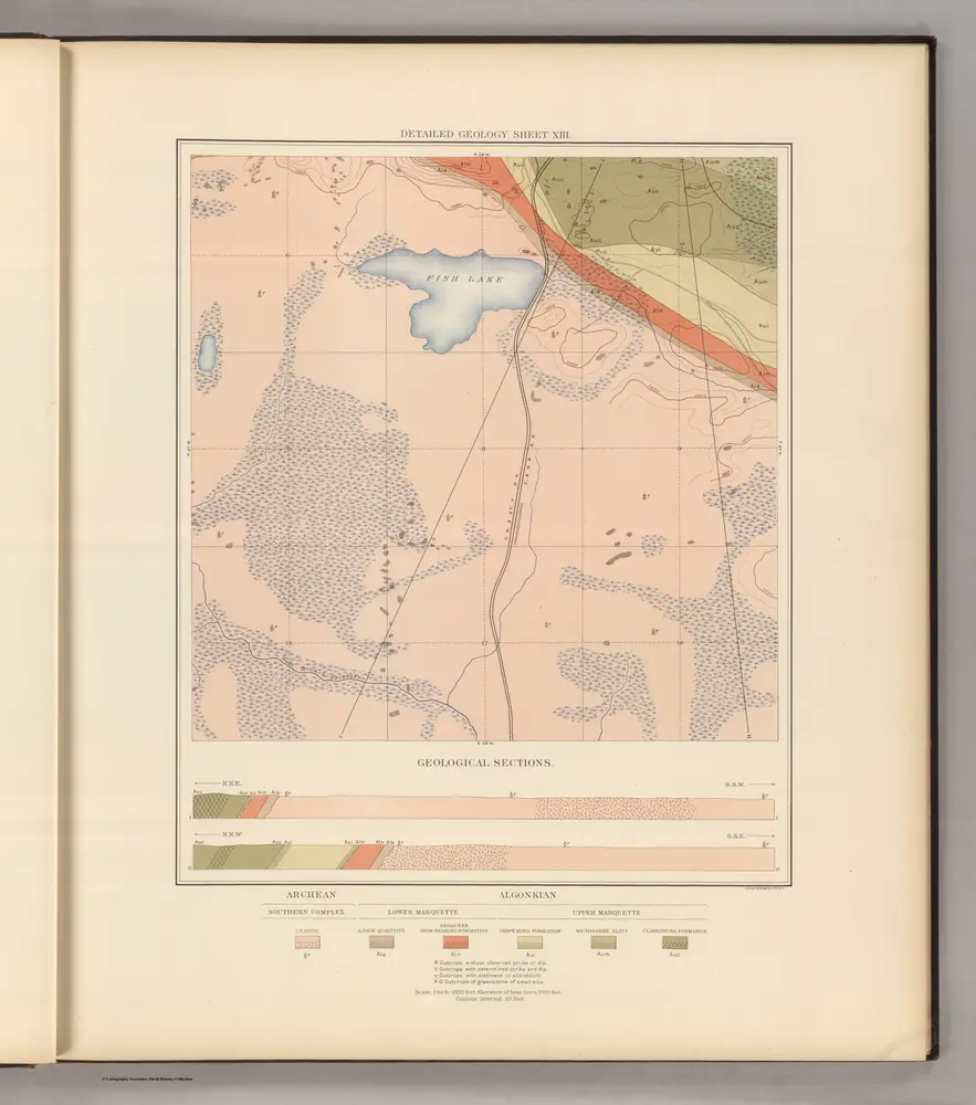 Detailed Geology Sheet XIII.