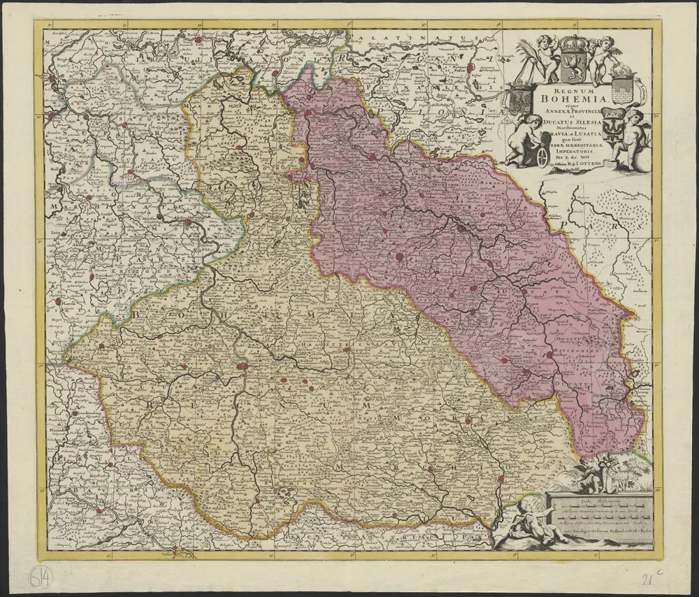 Regnum Bohemia, eique annexae provinciae, ut Ducatus Silesia, Marchionatus Moravia, et Lusatia, quae sunt terrae haereditariae imperatoris