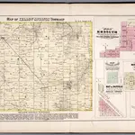 Yellow Springs Township, Des Moines County, Iowa.  Kossuth.  Northfield.  Pleasant Grove.  Danville.  Mediapolis.  Middletown.