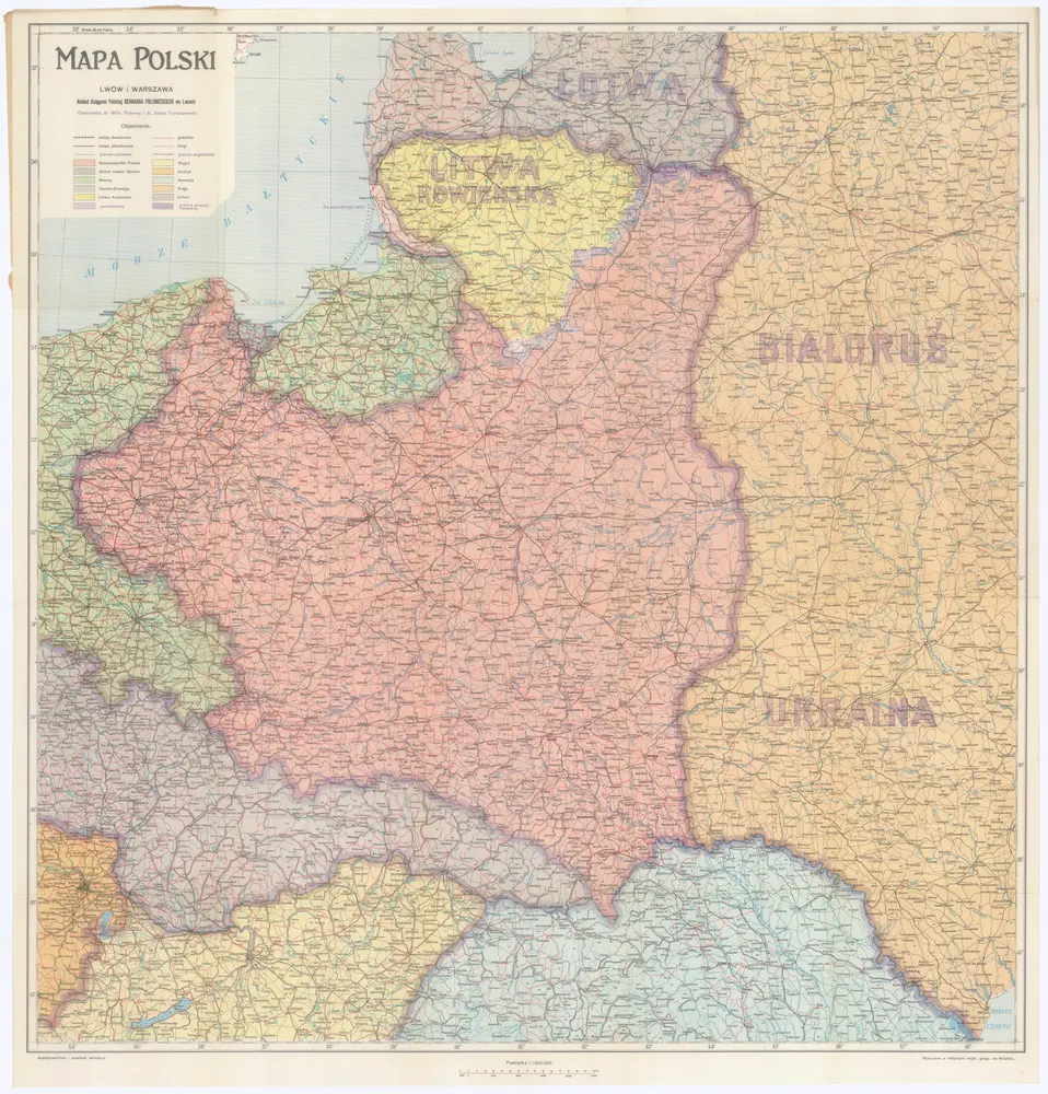 Mapa Polski