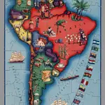 South America map puzzle