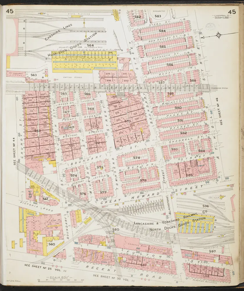 Insurance Plan of the City of Liverpool Vol. III: sheet 45