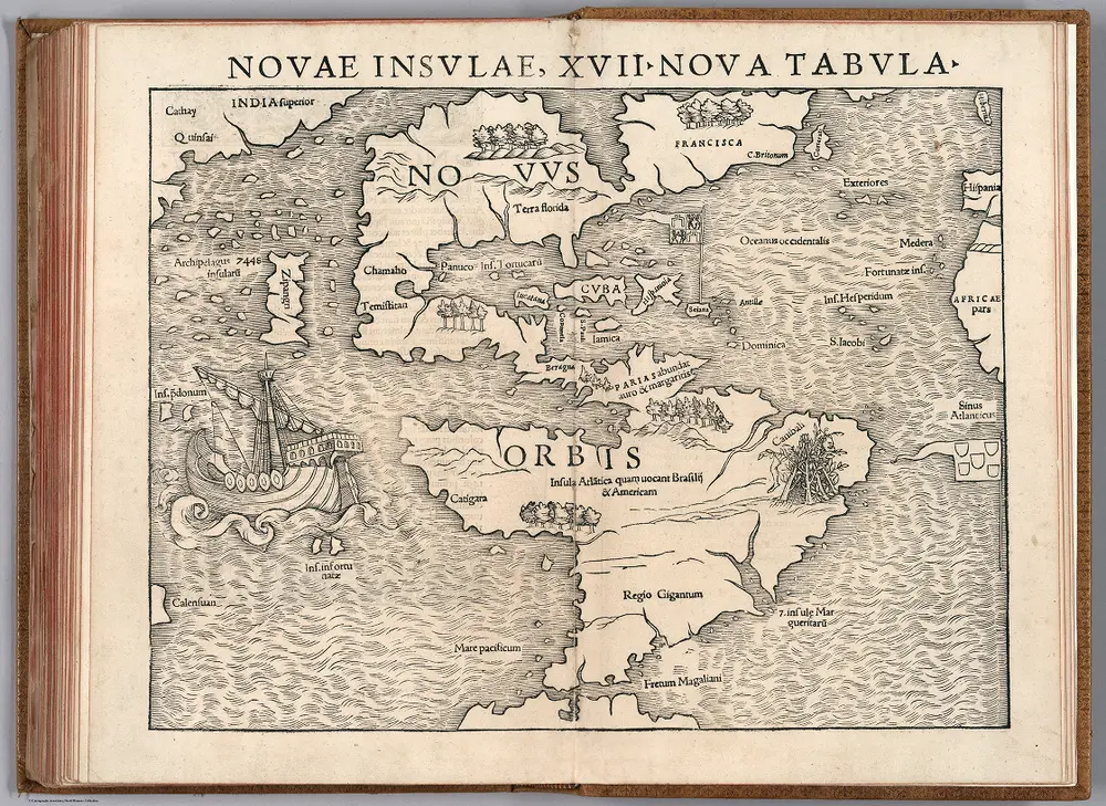 Novae Insulae XVII Nova Tabula