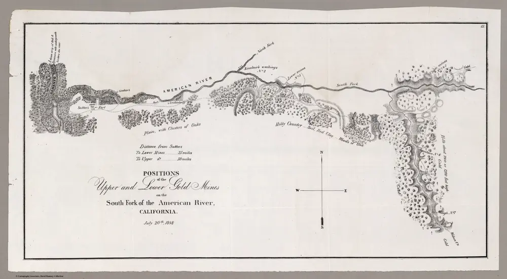 Upper and Lower Gold Mines on the South Fork of the American Rive