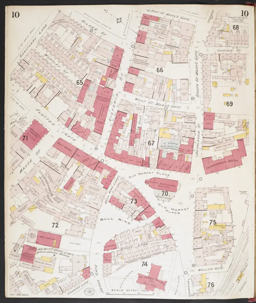 Insurance Plan of Great Grimsby, Lincolnshire: sheet 10