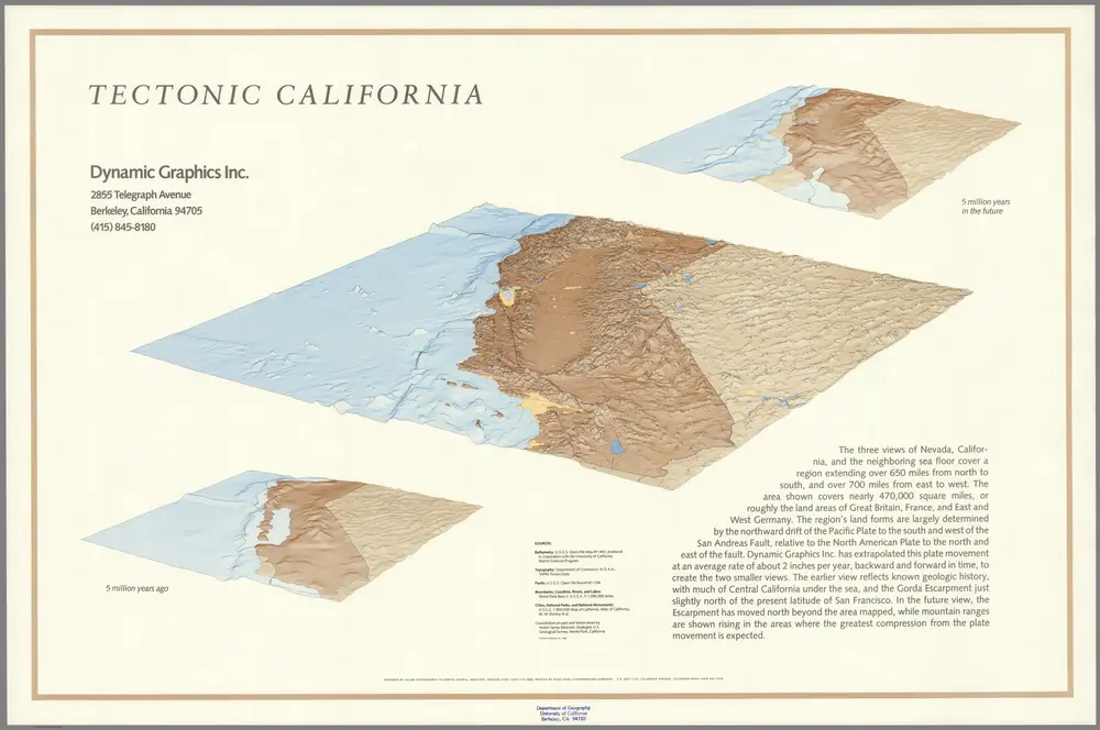 Tectonic California.