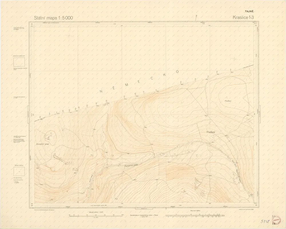 Státní mapa 1:5000