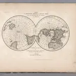 Karte Der Magnetischen Meridiane und Parallel-Kreise