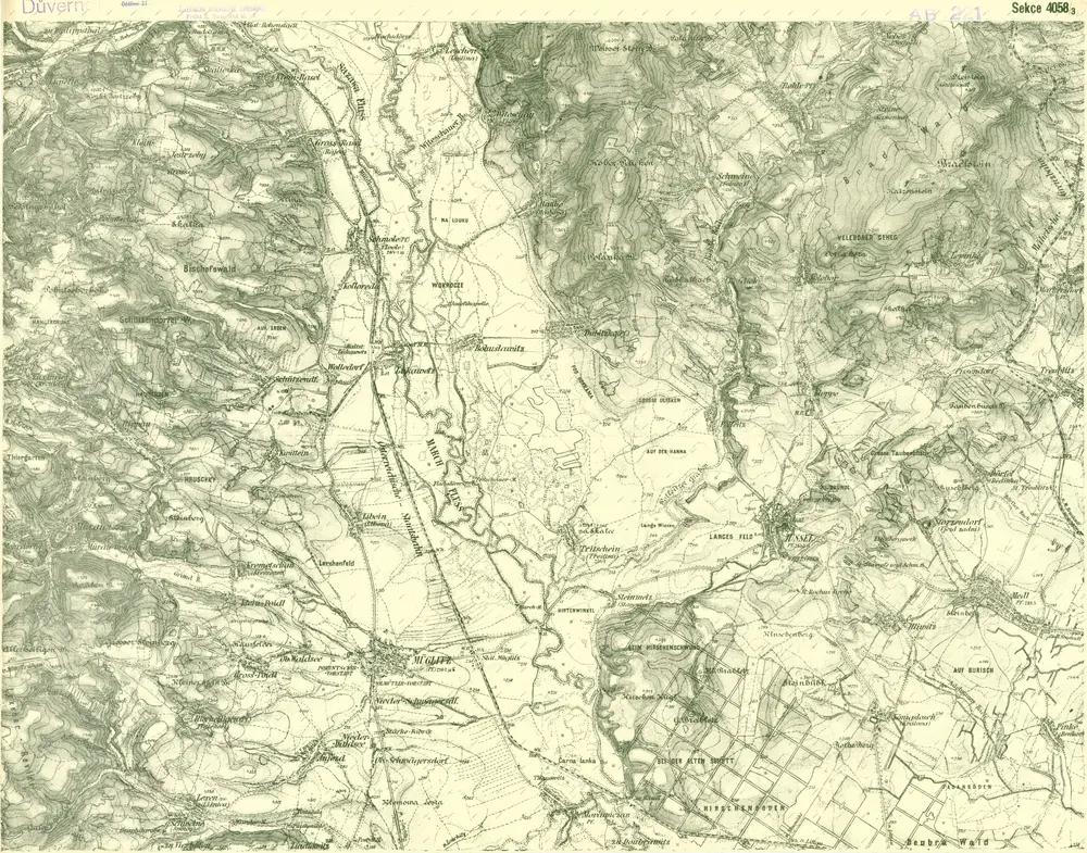 III. vojenské mapování 4058/3