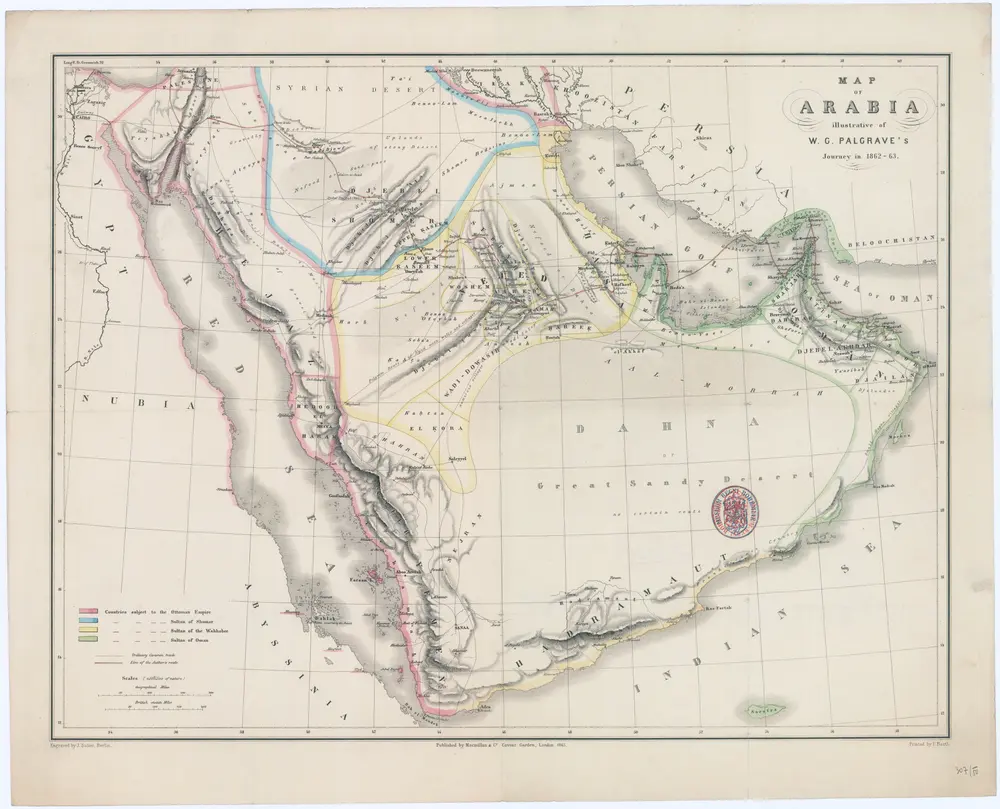 Map of Arabia