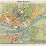 Plan von Budapest