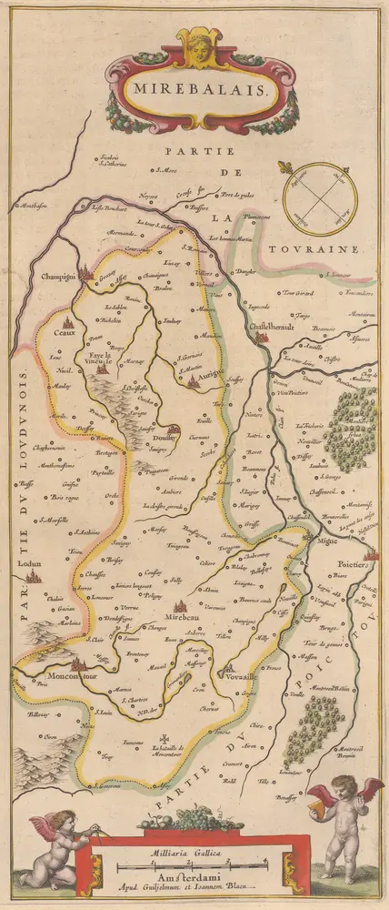 Mirebalais. [Karte], in: Novus Atlas, das ist, Weltbeschreibung, Bd. 2, S. 145.