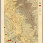 Plate CXL.  Cloud Peak Quadrangle, Wyoming, Land Classification and Density of Standing Timber.