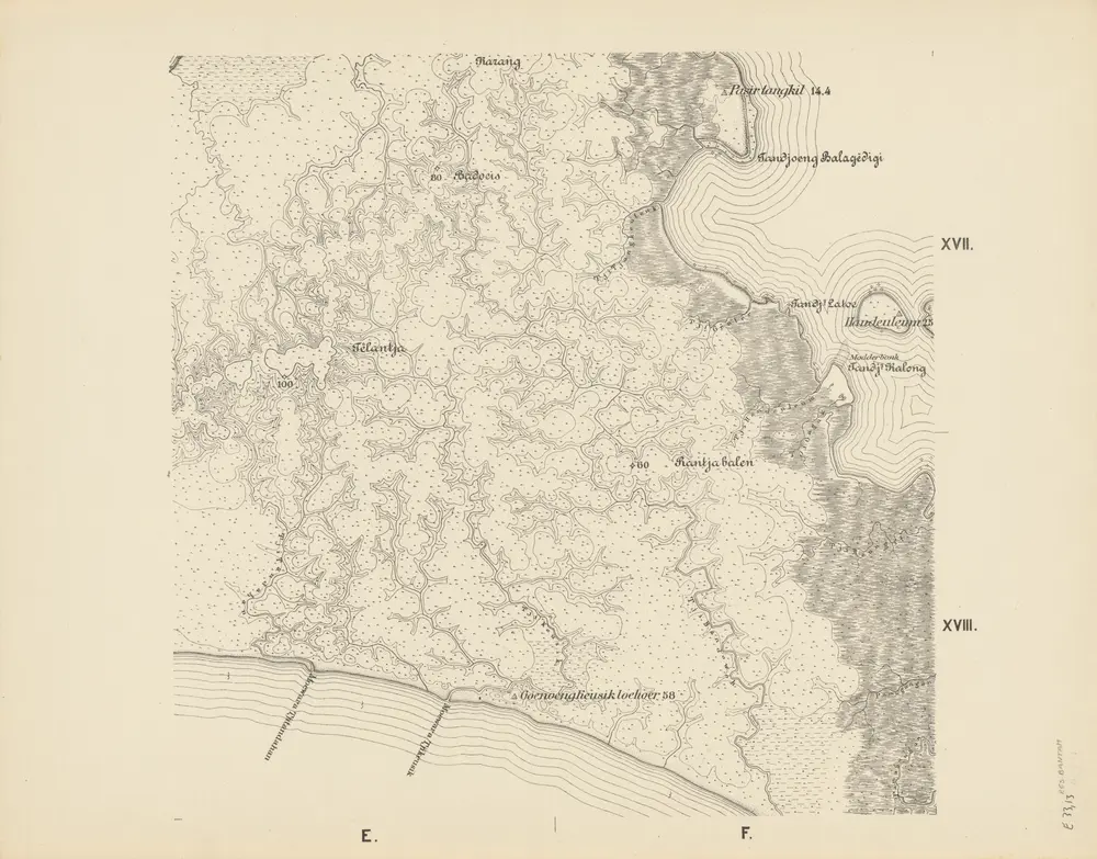 [Moewara Tjikeusik] / [Topographisch Bureau van de Generale Staf]