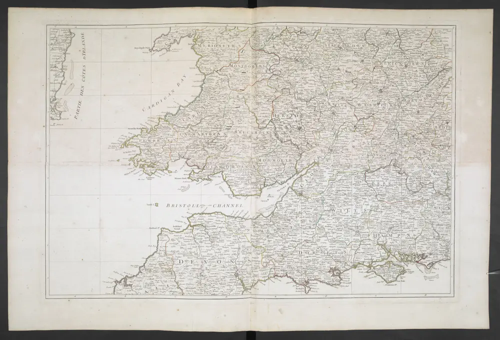 ATLAS TOPOGRAPHIQUE ET MILITAIRE, Qui comprend Les Etats de la Couronne de Boheme & La Saxe Electorale avec leur Frontiers. /