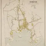 Nedenes amt nr 19: Kart over Grimstad