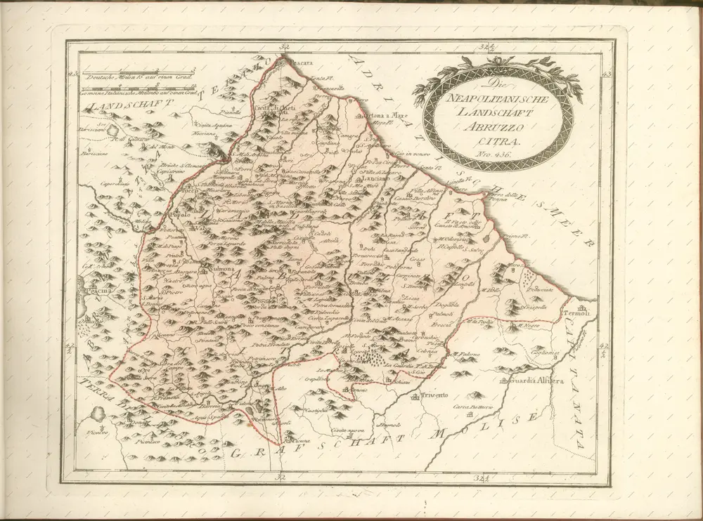 mapa z atlasu "Schauplatz der fünf Theile der Welt :"