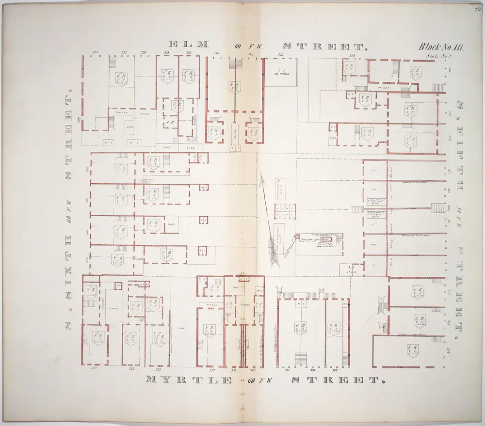 A. Whipple & Co.'s insurance map of St. Louis, Mo