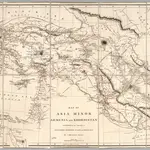 Map of Asia Minor Armenia and Koordistan