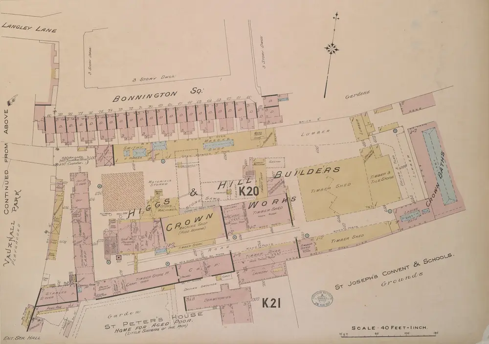 Insurance Plan of London South West District Vol. K: sheet 7-2