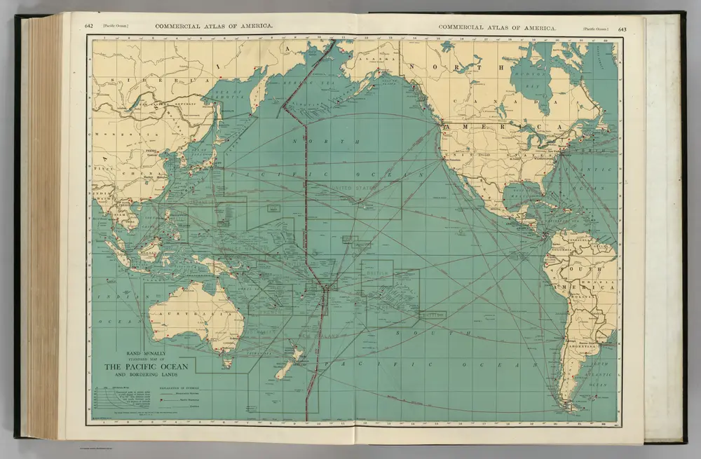 Pacific Ocean and Bordering Lands.