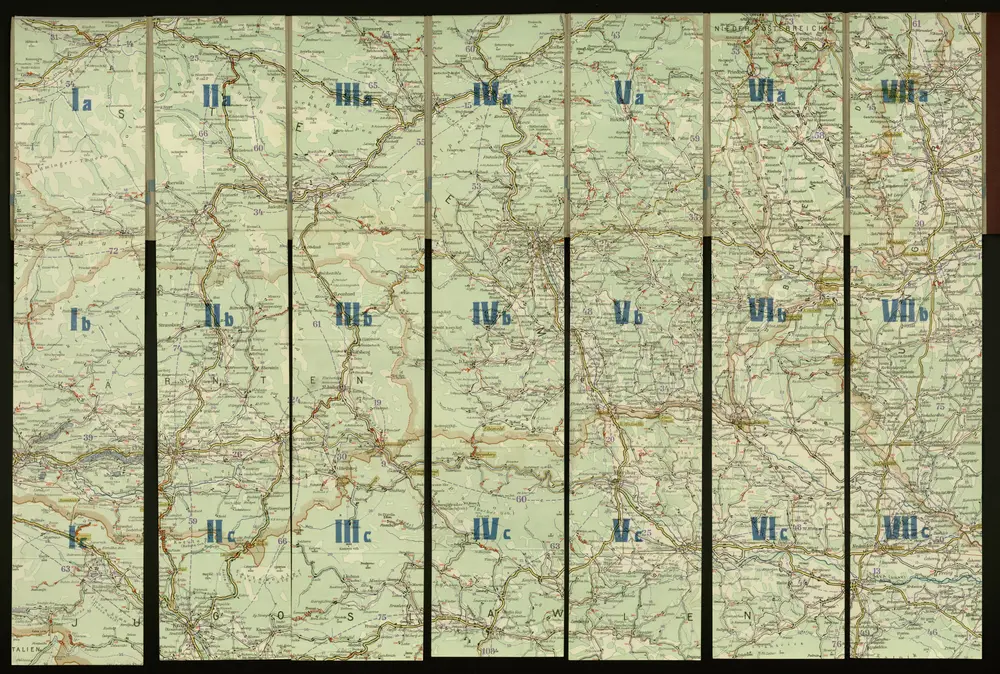 Autostrassenkarte Oesterreich