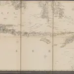 Algemeene land- en zee-kaart van de Nederlandsche overzeesche bezittingen met het Koningrijk der Nederlanden in Europa op de schaal van 1:3.000.000 [Blad 4]