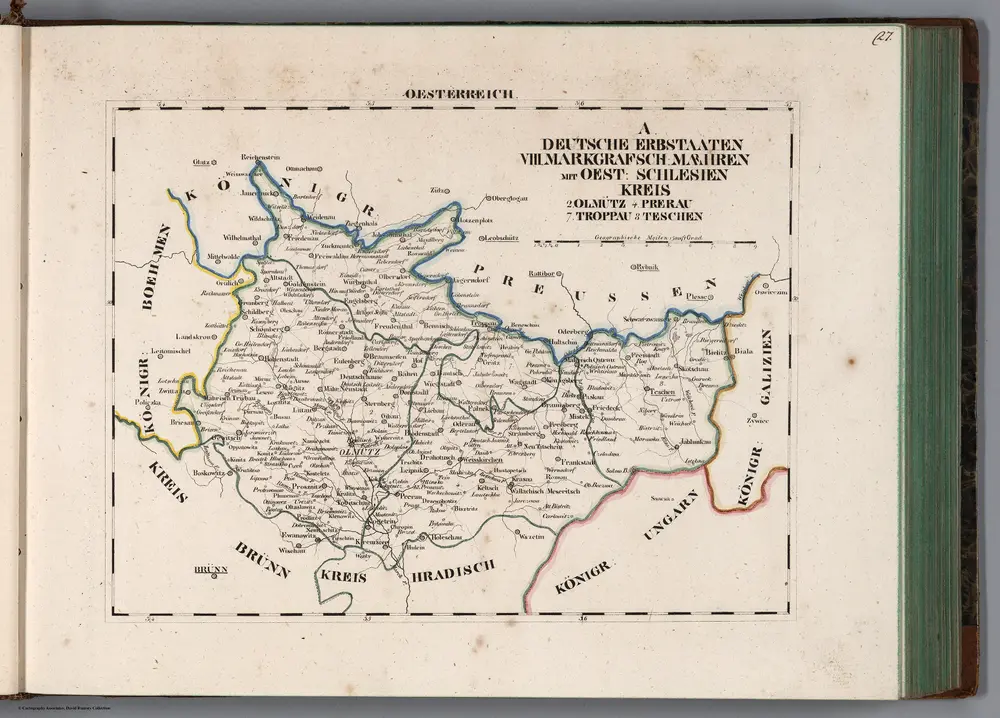 V.3:11-15:XI:1.Oesterreich. A. Deutsche Erbstaaten. VIII. Markgrafsch: Maehren Oest: Schlesien Kreis