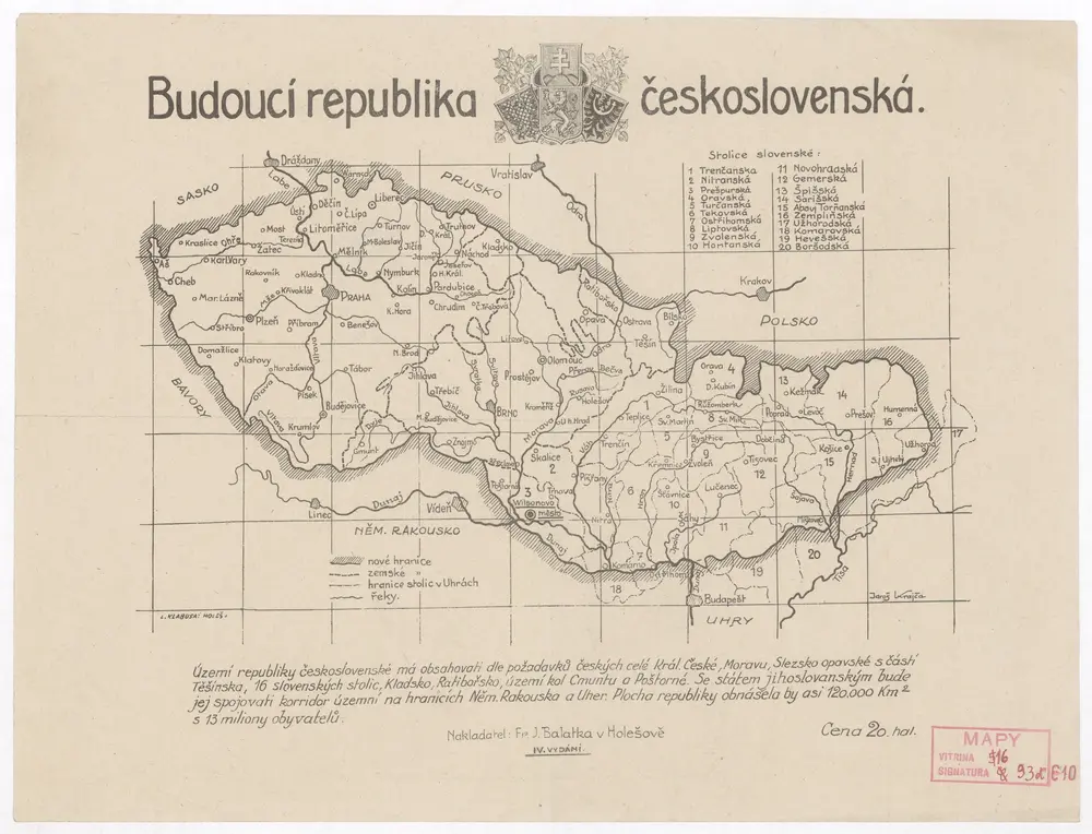 Budoucí republika československá