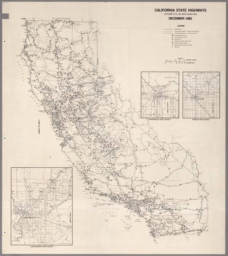 California State Highways, December 1982.