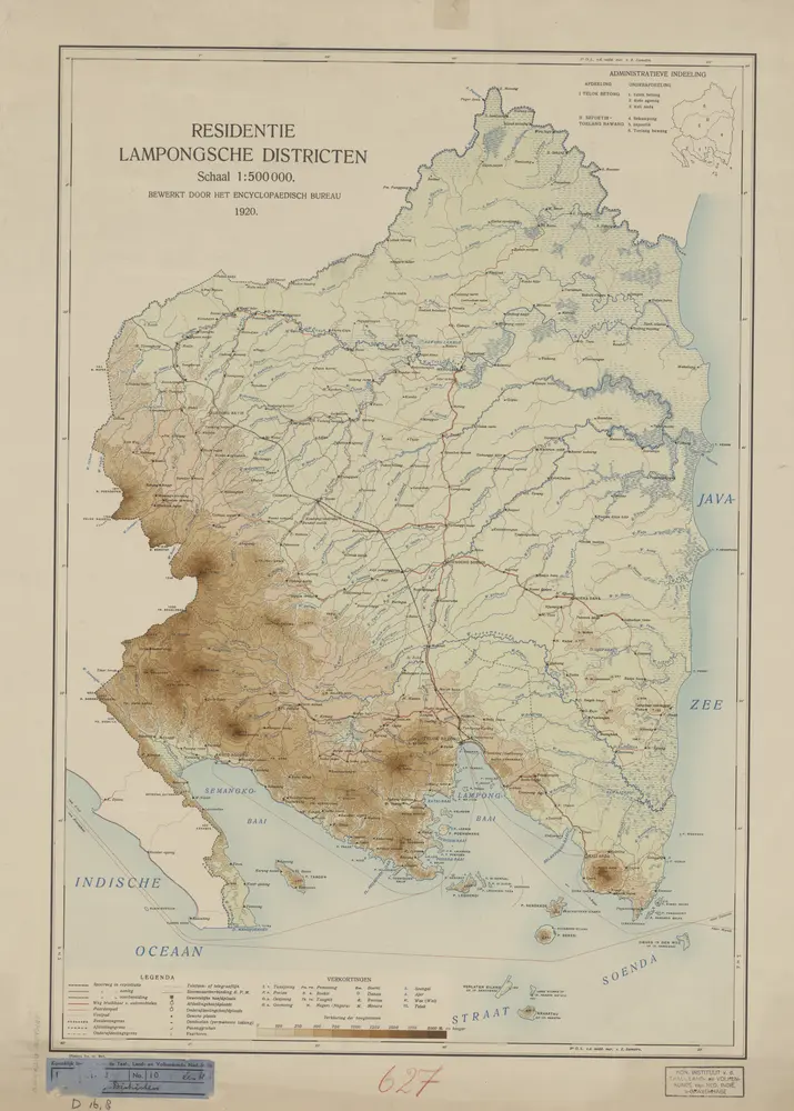 Residentie Lampongse Districten / bewerkt door het Encyclopaedisch Bureau
