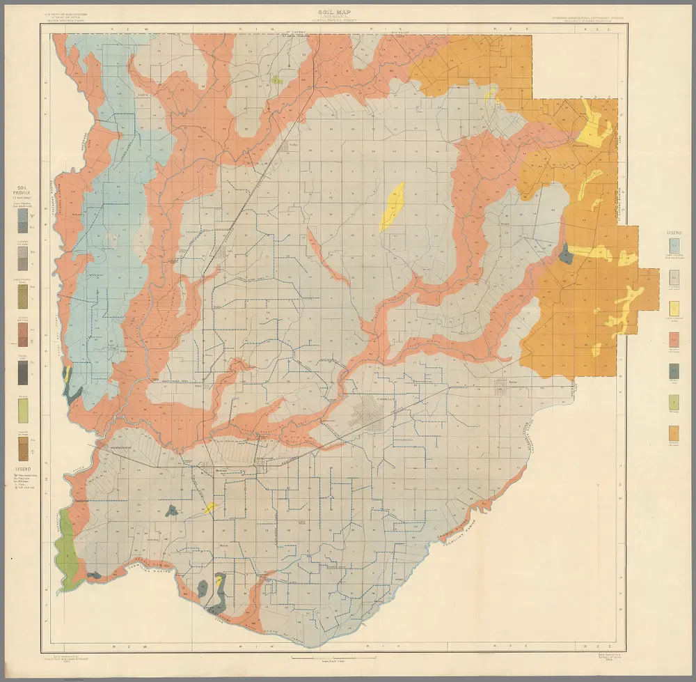 22.  Soil Map, Acadia Parish Sheet, Louisiana.