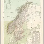 Composite Map: No. 67-68. Schweden und Norwege, No. I-II