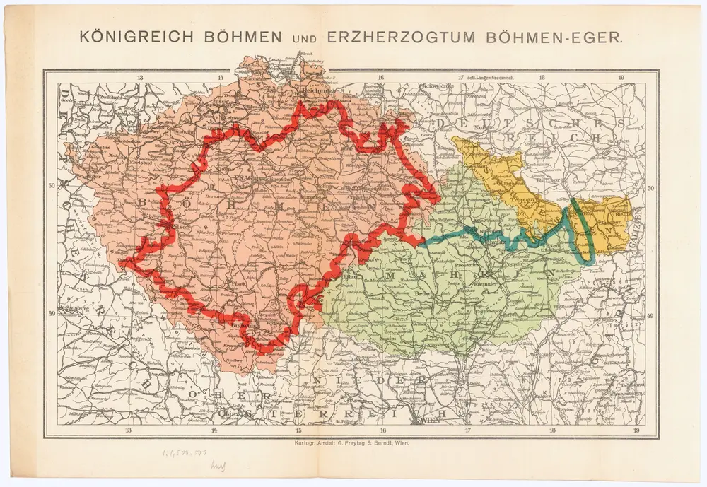 Königreich Böhmen und Erzherzogthum Böhmen-Eger