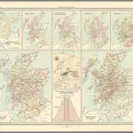 Plate 9.  Historical Maps of Scotland.