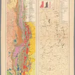 Geologicheskaia karta Urala. Poleznye iskopayemye Urala