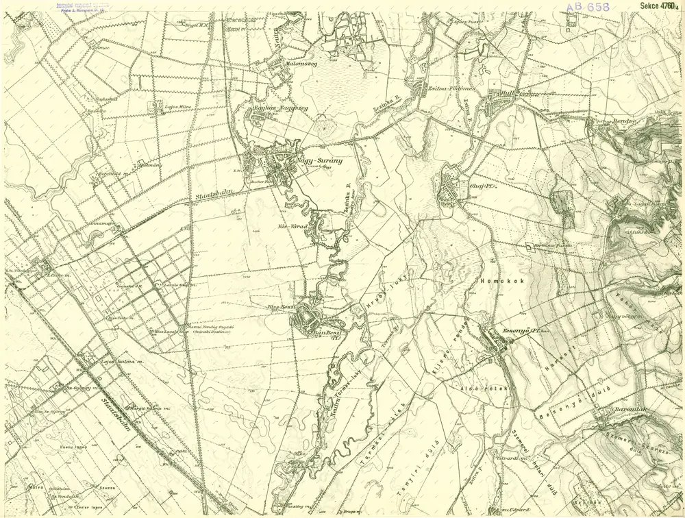 III. vojenské mapování 4760/4