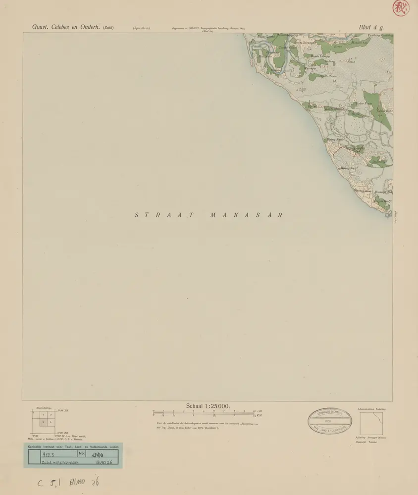 [Biring Kasi] / opgenomen in 1915-1917 [door de] Topographische Inrichting