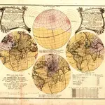 Die verfinsterte Erdkugel d. i. Geographische Vorstellvng der Sonnen od. Erd. Finsternis den 25ten Iulii Ao. 1748 ...