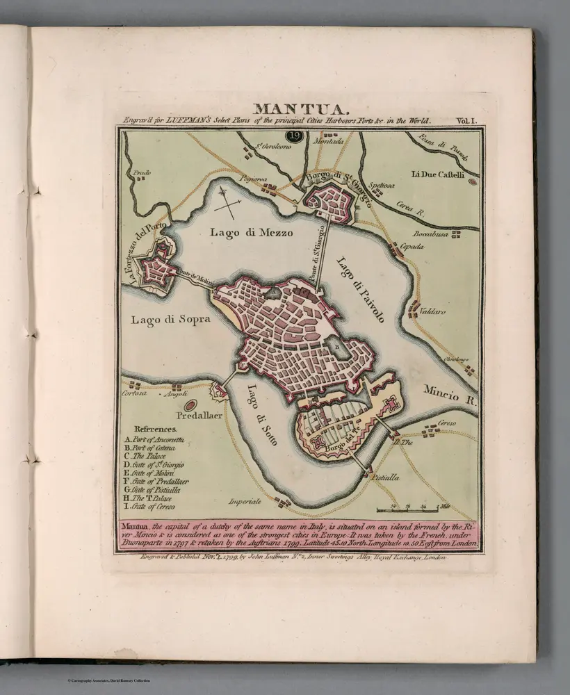 Plate 19 from Vol. 1: Mantua