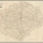 Strassen-Karte des Koenigreiches Boehmen