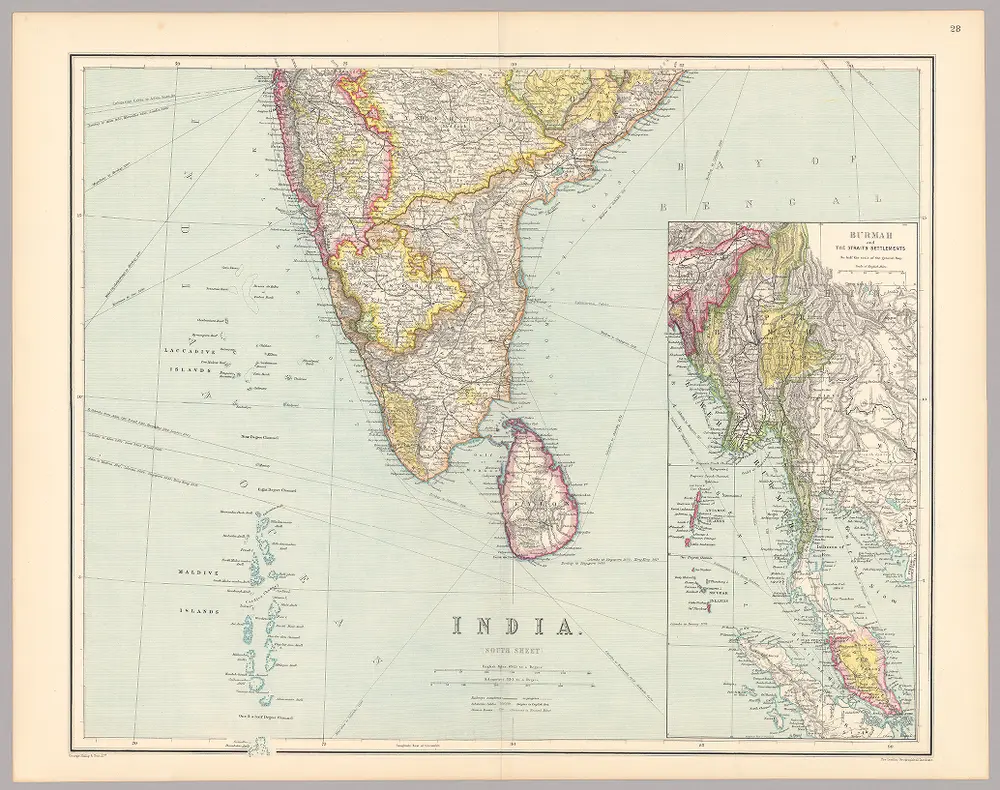 India. (South Sheet)