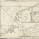Carte réduite des costes de Flandre et de Hollande, depuis le Pas de Calais jusqu'à l'Elbe, et les costes d'Angleterre opposées