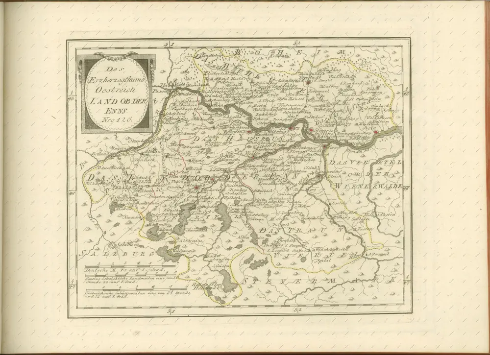 mapa z atlasu "Schauplatz der fünf Theile der Welt :"