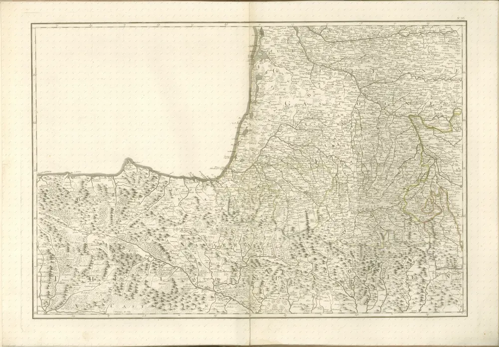 mapa z atlasu "Allgemeiner Grosser Schrämblischer Atlass"