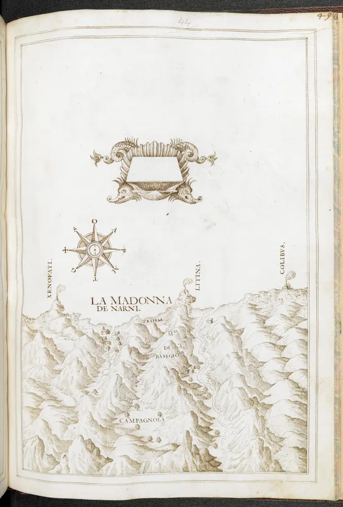 [Untitled manuscript atlas of Crete by Francesco Basilicata in 1612].