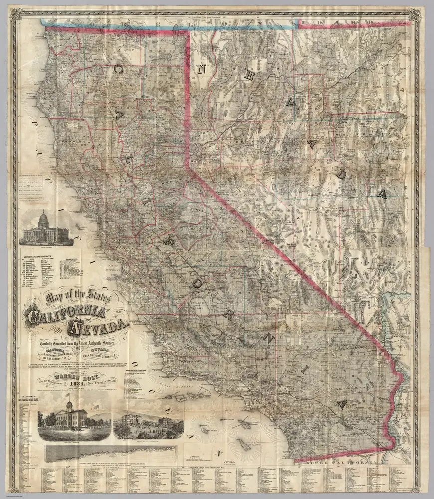 California And Nevada.