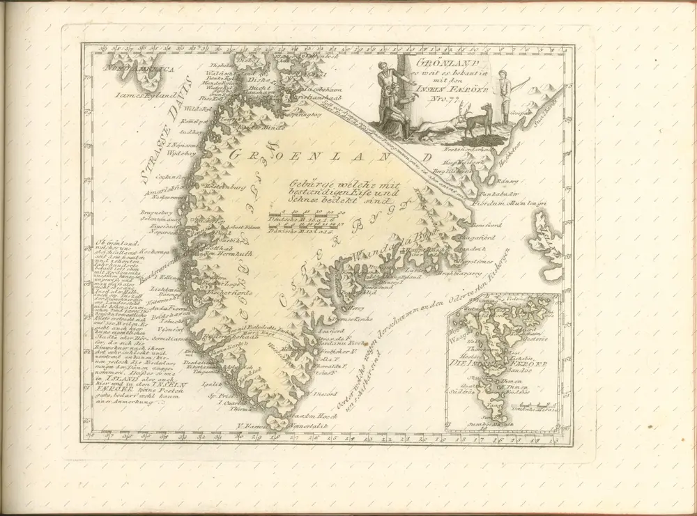 mapa z atlasu "Schauplatz der fünf Theile der Welt :"