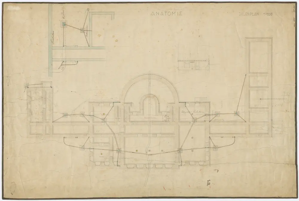 Fluntern: Kantonsspital, Anatomie; Dolenplan